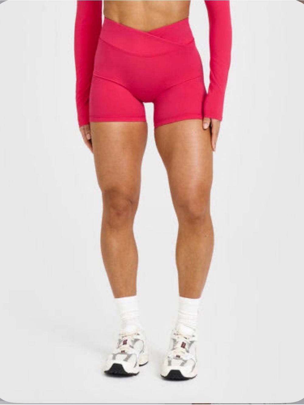 Oner Active Unified Wrap Shorts | Berry Bloom - S